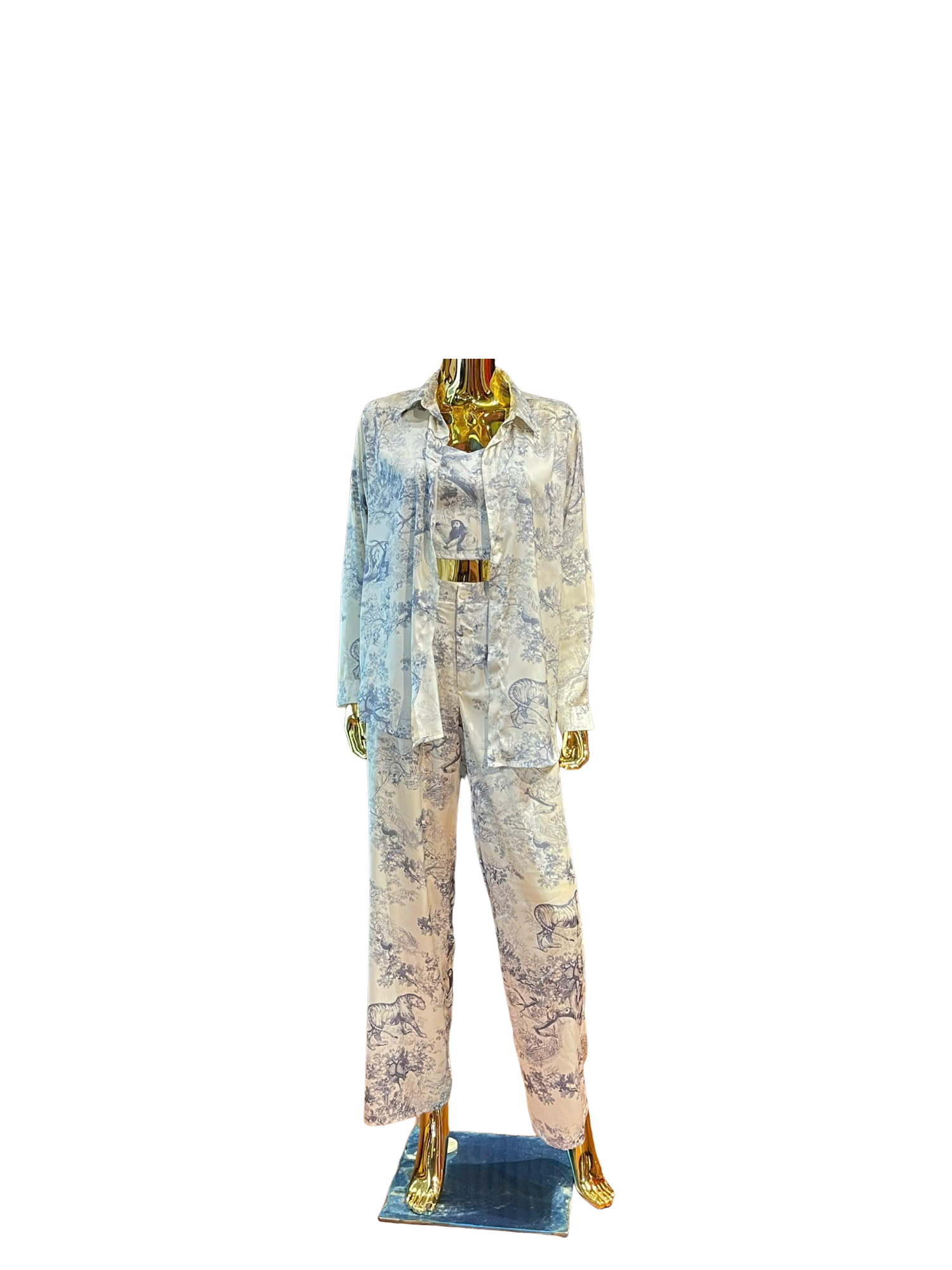 Toile Serenity Set – Blue Porcelain